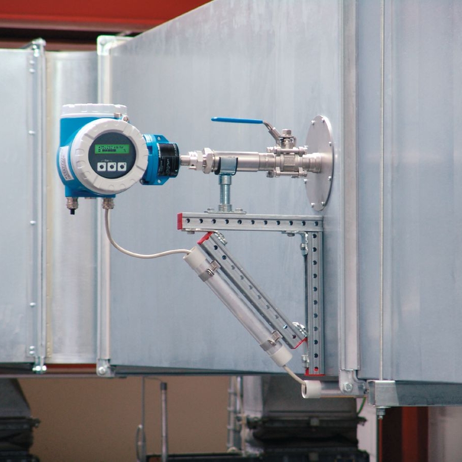 Thermal mass flowmeters: Measurement of compressed air